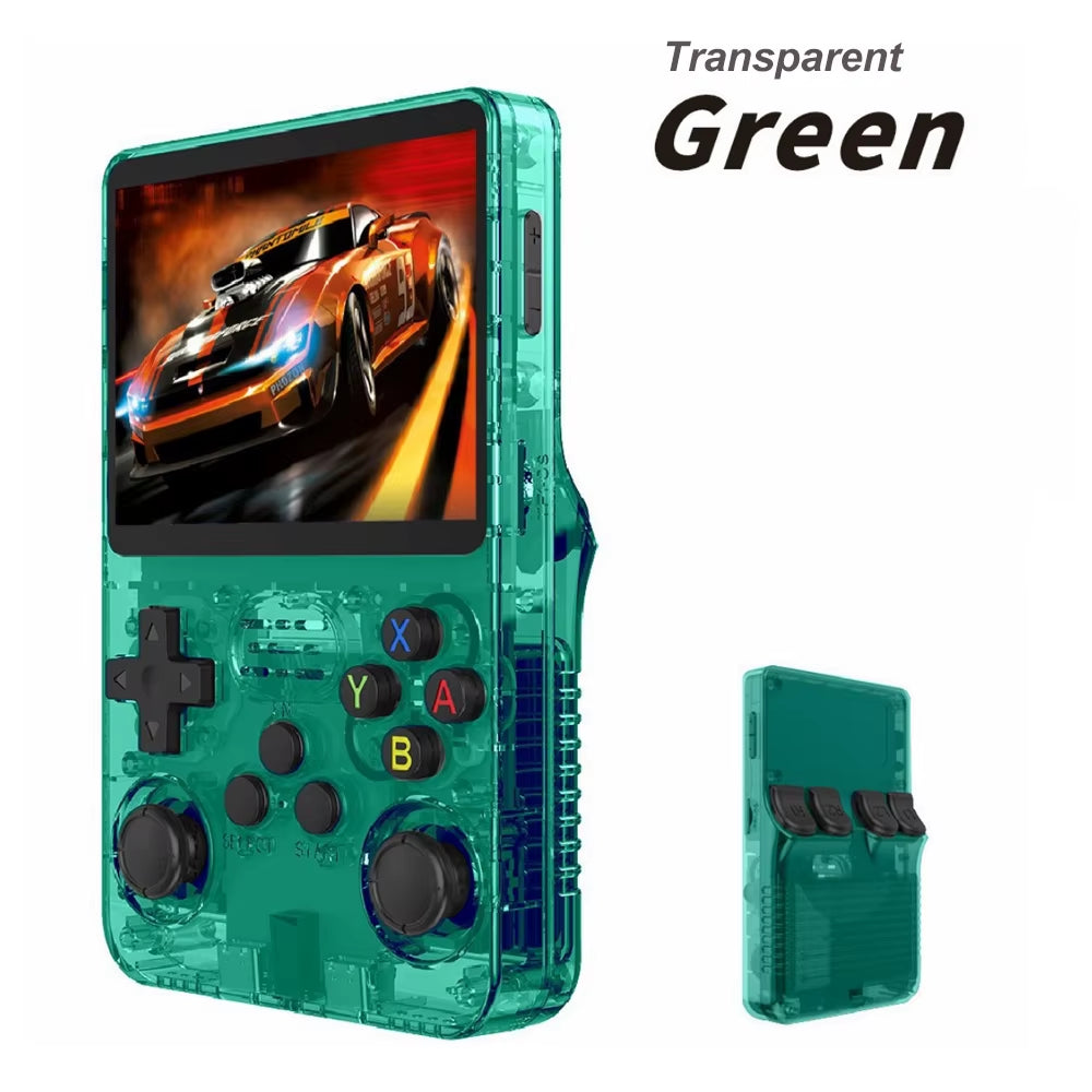 Retro Handheld Video Game Console - 100% Genuine Linux System with 3.5" IPS Screen & 64GB Storage for PSP - Portable Pocket Video Player