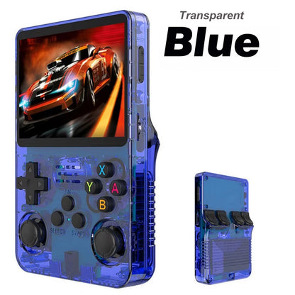Retro Handheld Video Game Console - 100% Genuine Linux System with 3.5" IPS Screen & 64GB Storage for PSP - Portable Pocket Video Player