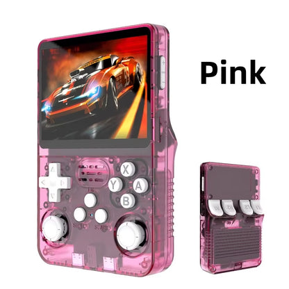 Retro Handheld Video Game Console - 100% Genuine Linux System with 3.5" IPS Screen & 64GB Storage for PSP - Portable Pocket Video Player