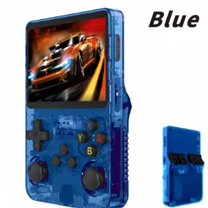 Retro Handheld Video Game Console - 100% Genuine Linux System with 3.5" IPS Screen & 64GB Storage for PSP - Portable Pocket Video Player