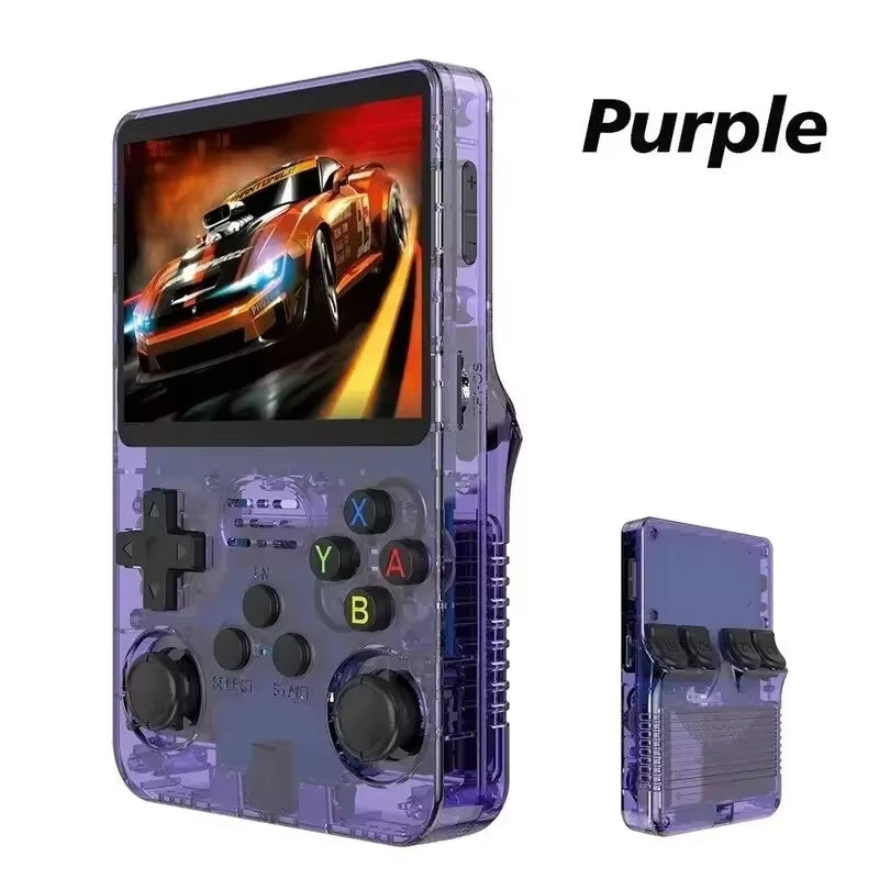 Retro Handheld Video Game Console - 100% Genuine Linux System with 3.5" IPS Screen & 64GB Storage for PSP - Portable Pocket Video Player