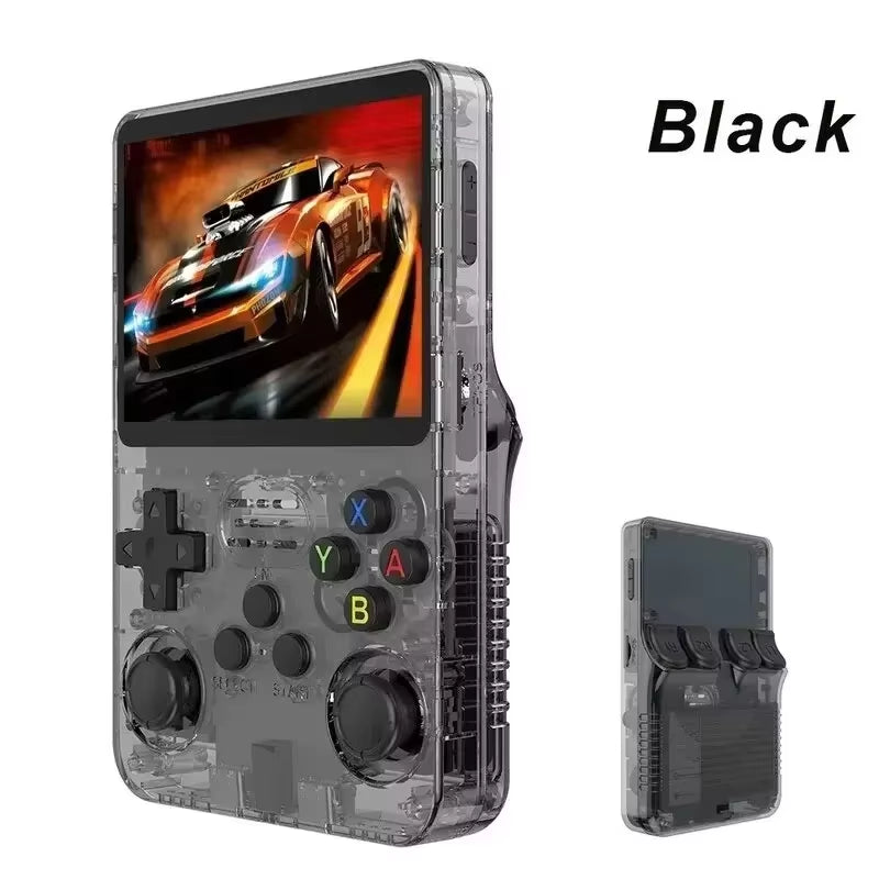 Retro Handheld Video Game Console - 100% Genuine Linux System with 3.5" IPS Screen & 64GB Storage for PSP - Portable Pocket Video Player