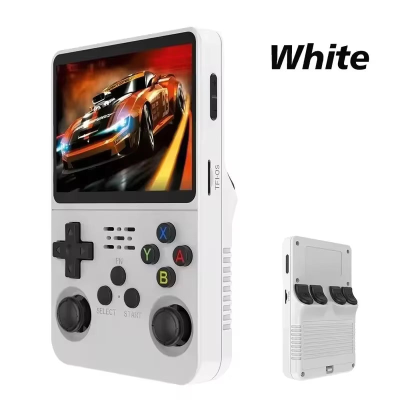 Retro Handheld Video Game Console - 100% Genuine Linux System with 3.5" IPS Screen & 64GB Storage for PSP - Portable Pocket Video Player